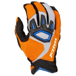 KLiM Dakar Glove - Orange/Blue